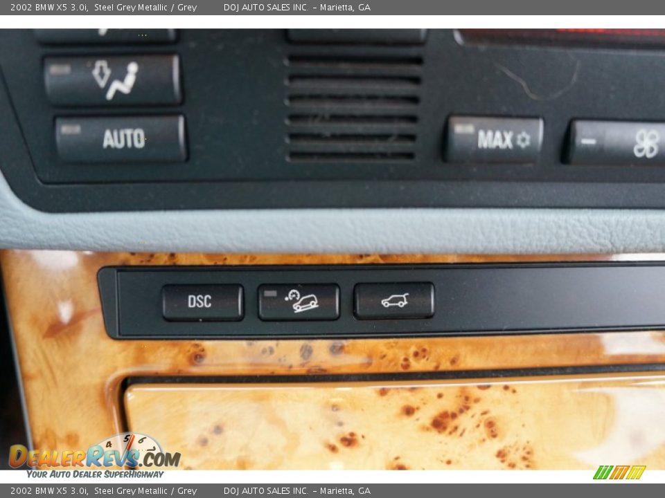 2002 BMW X5 3.0i Steel Grey Metallic / Grey Photo #15