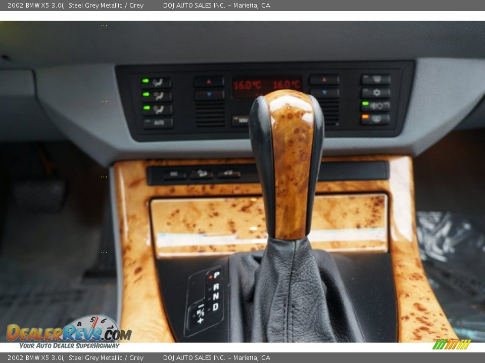 2002 BMW X5 3.0i Steel Grey Metallic / Grey Photo #16