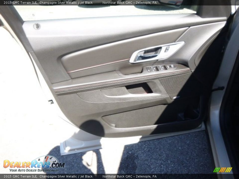 2015 GMC Terrain SLE Champagne Silver Metallic / Jet Black Photo #10