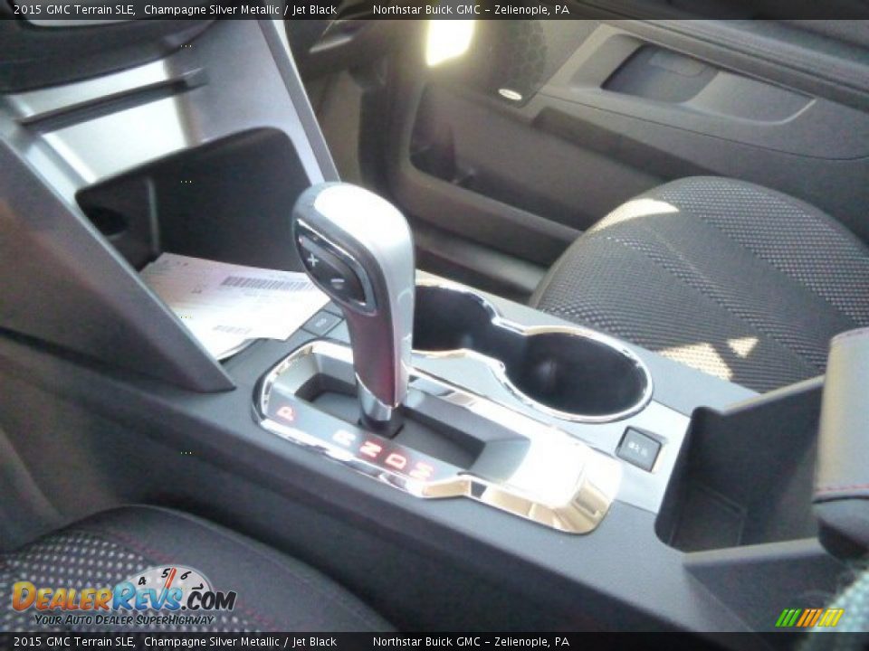 2015 GMC Terrain SLE Champagne Silver Metallic / Jet Black Photo #16