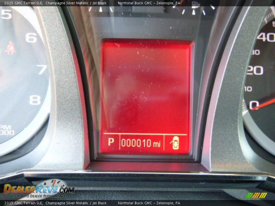 2015 GMC Terrain SLE Champagne Silver Metallic / Jet Black Photo #18