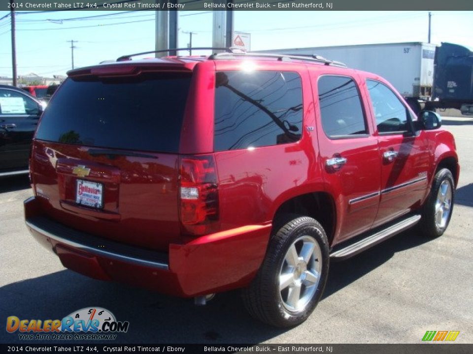 2014 Chevrolet Tahoe LTZ 4x4 Crystal Red Tintcoat / Ebony Photo #4