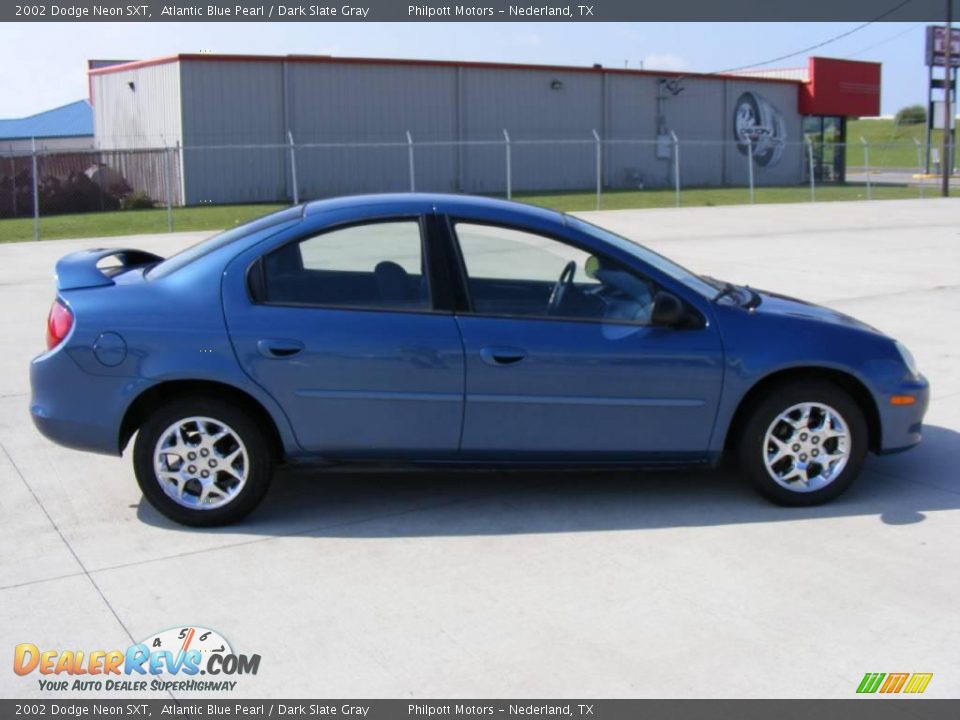2002 Dodge Neon SXT Atlantic Blue Pearl / Dark Slate Gray Photo #2