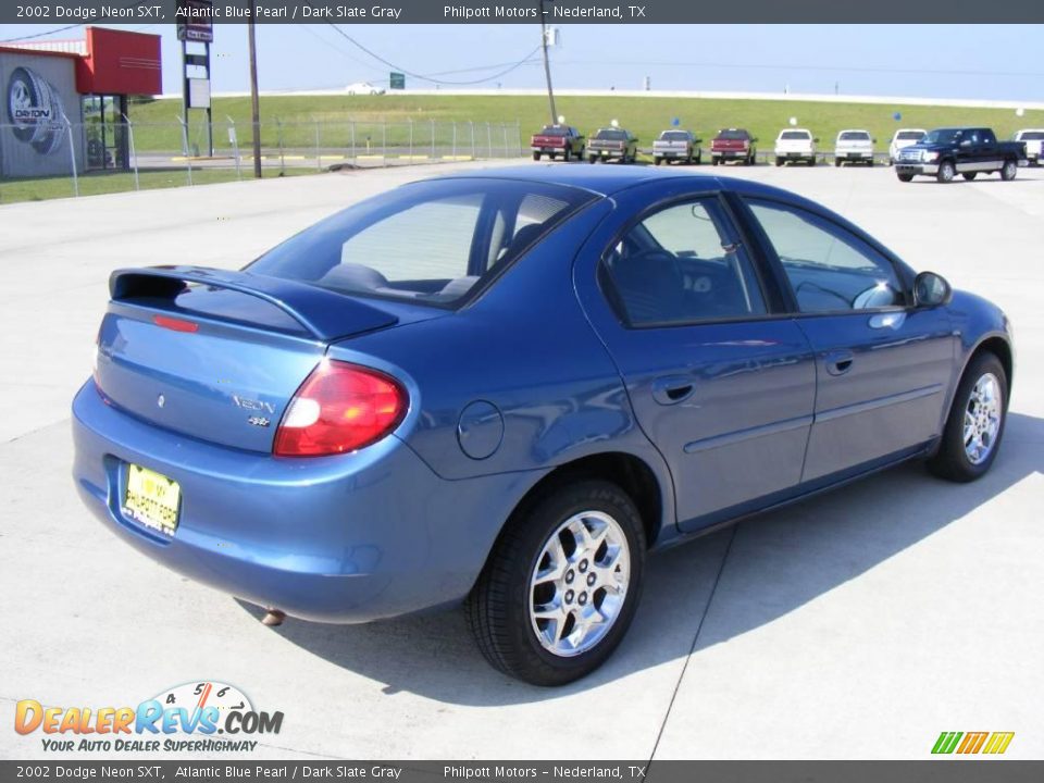 2002 Dodge Neon SXT Atlantic Blue Pearl / Dark Slate Gray Photo #3