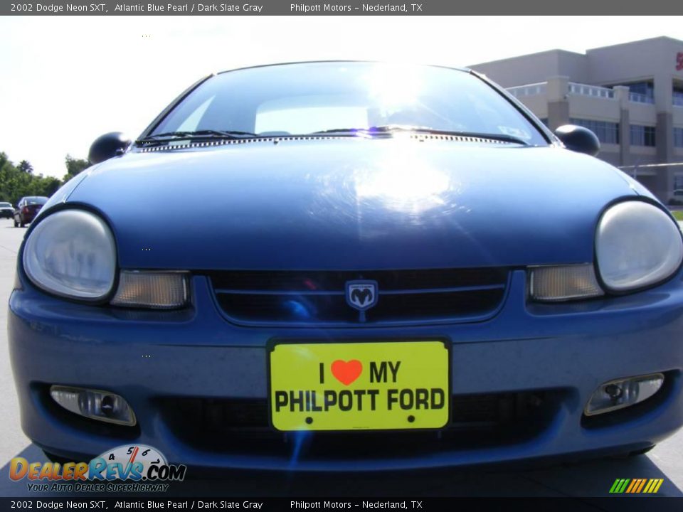 2002 Dodge Neon SXT Atlantic Blue Pearl / Dark Slate Gray Photo #9