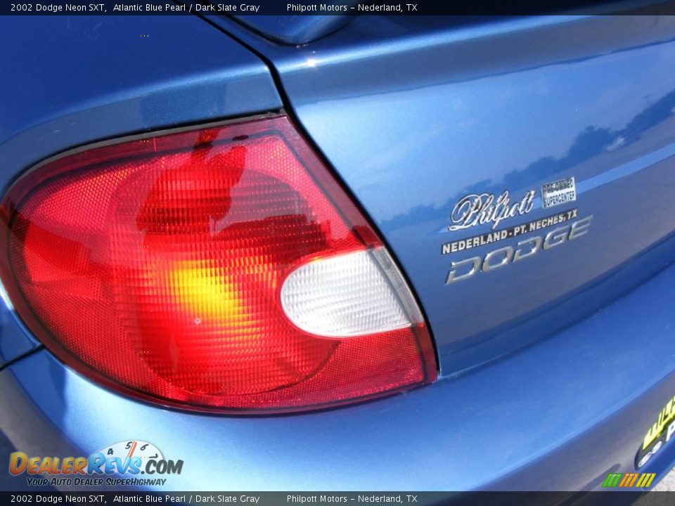 2002 Dodge Neon SXT Atlantic Blue Pearl / Dark Slate Gray Photo #13