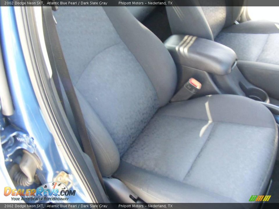2002 Dodge Neon SXT Atlantic Blue Pearl / Dark Slate Gray Photo #18