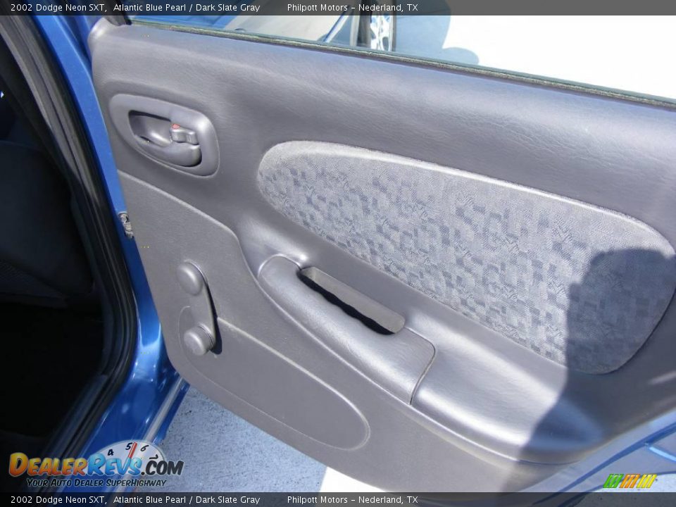 2002 Dodge Neon SXT Atlantic Blue Pearl / Dark Slate Gray Photo #19