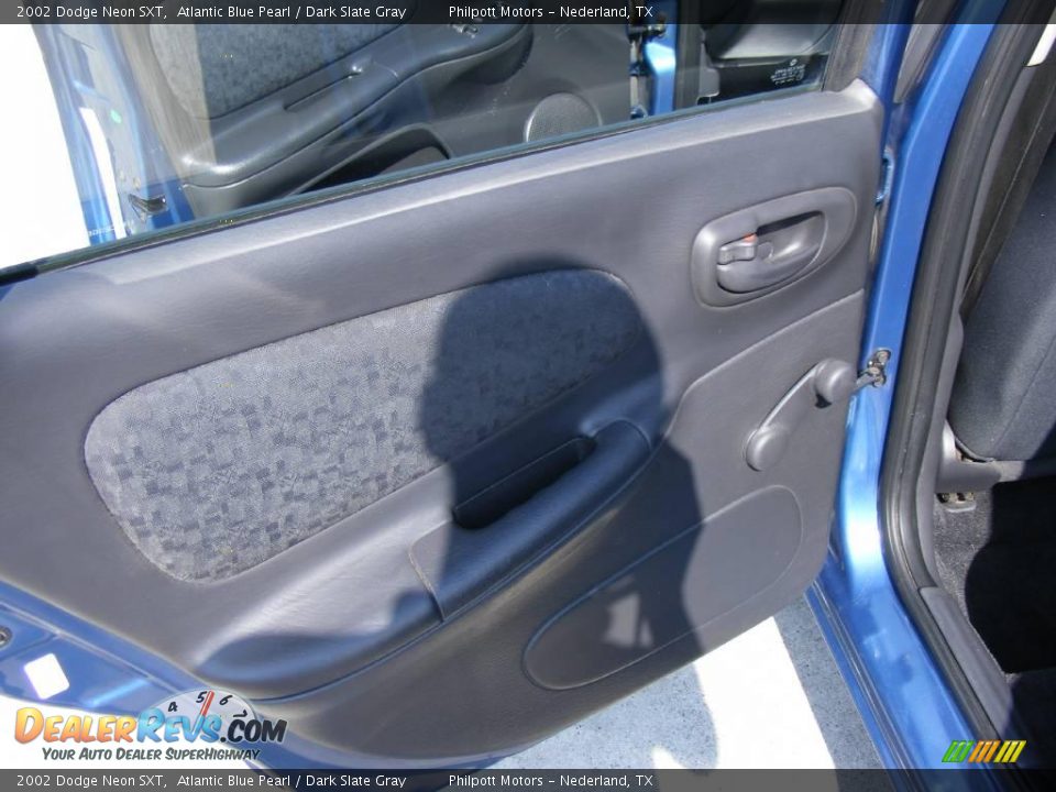 2002 Dodge Neon SXT Atlantic Blue Pearl / Dark Slate Gray Photo #22