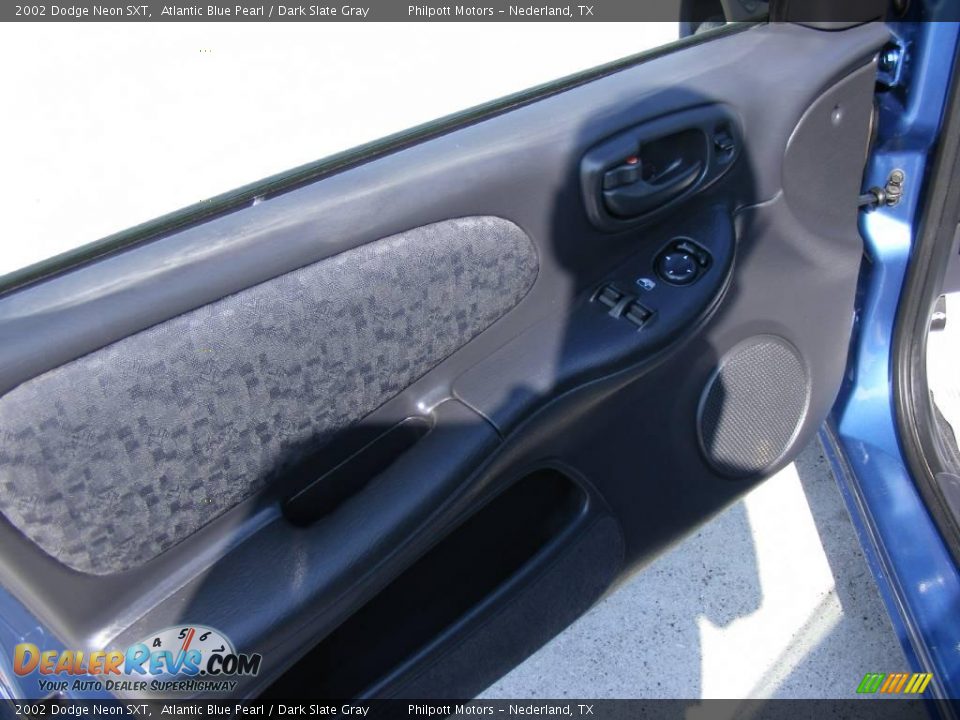 2002 Dodge Neon SXT Atlantic Blue Pearl / Dark Slate Gray Photo #24