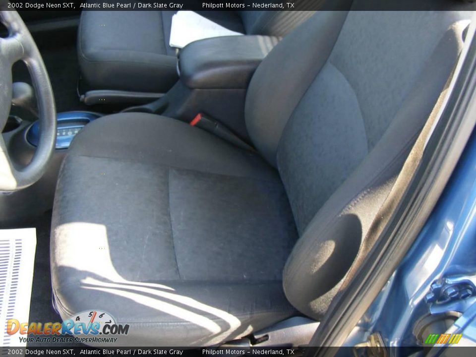 2002 Dodge Neon SXT Atlantic Blue Pearl / Dark Slate Gray Photo #26