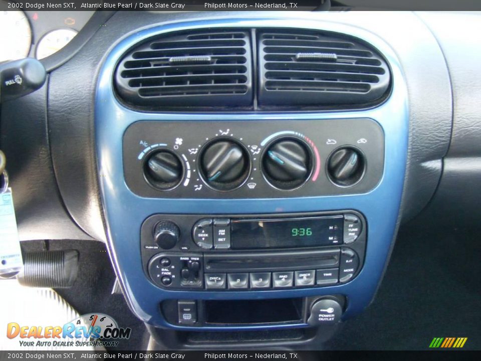 2002 Dodge Neon SXT Atlantic Blue Pearl / Dark Slate Gray Photo #29