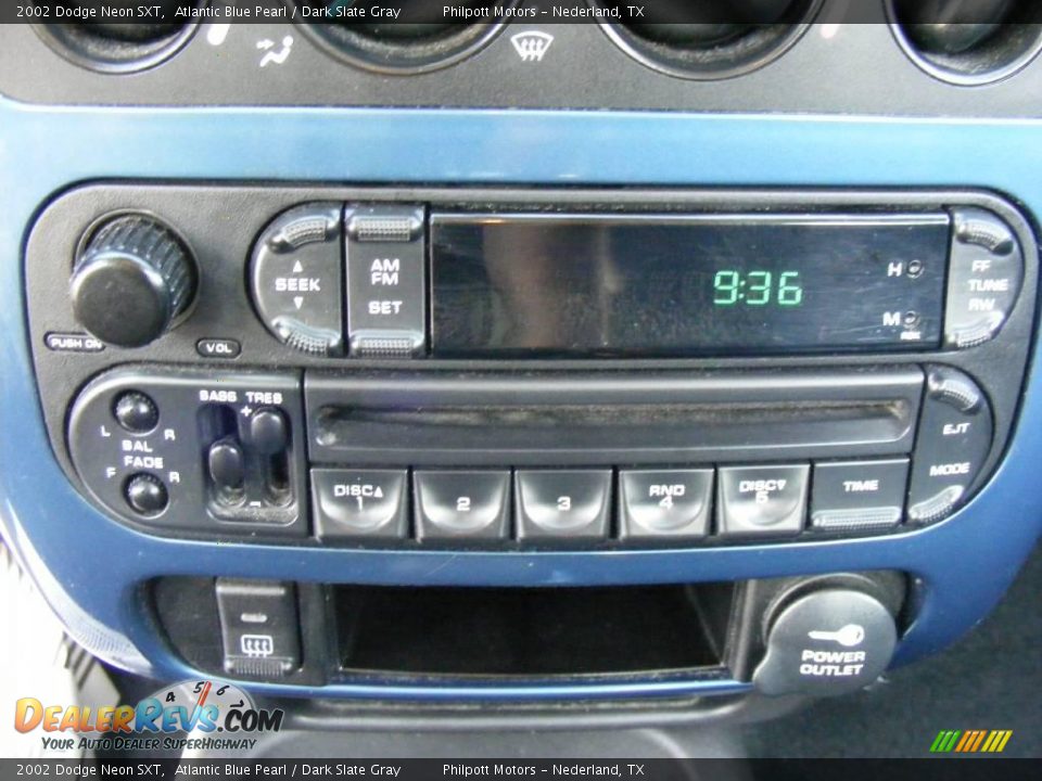 2002 Dodge Neon SXT Atlantic Blue Pearl / Dark Slate Gray Photo #30