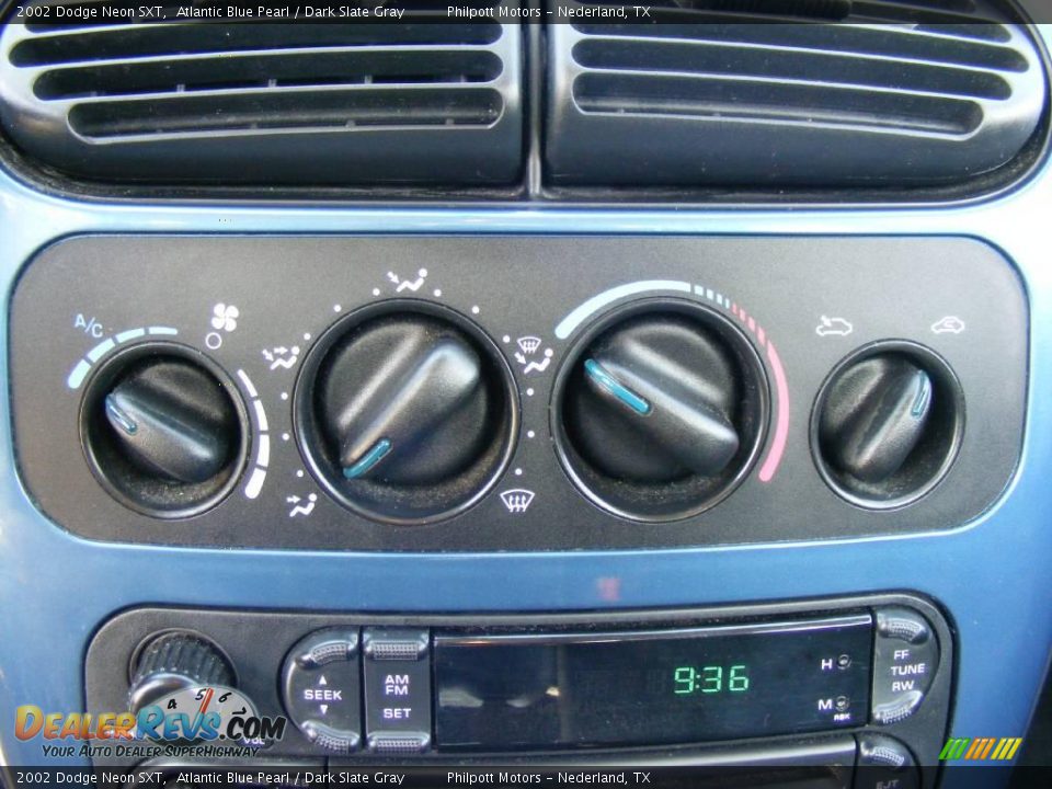 2002 Dodge Neon SXT Atlantic Blue Pearl / Dark Slate Gray Photo #31