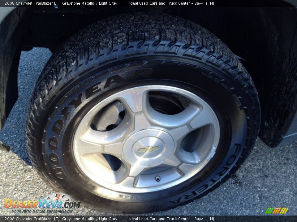 2008 Chevrolet TrailBlazer LT Graystone Metallic / Light Gray Photo #3