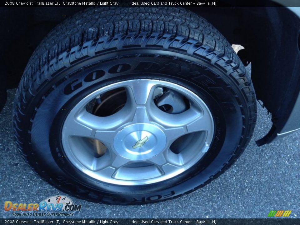 2008 Chevrolet TrailBlazer LT Graystone Metallic / Light Gray Photo #6