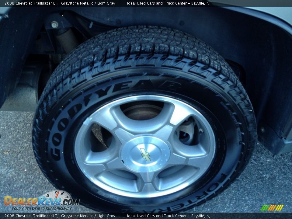 2008 Chevrolet TrailBlazer LT Graystone Metallic / Light Gray Photo #7