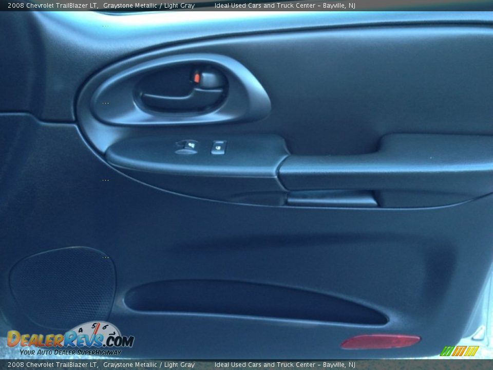 2008 Chevrolet TrailBlazer LT Graystone Metallic / Light Gray Photo #9