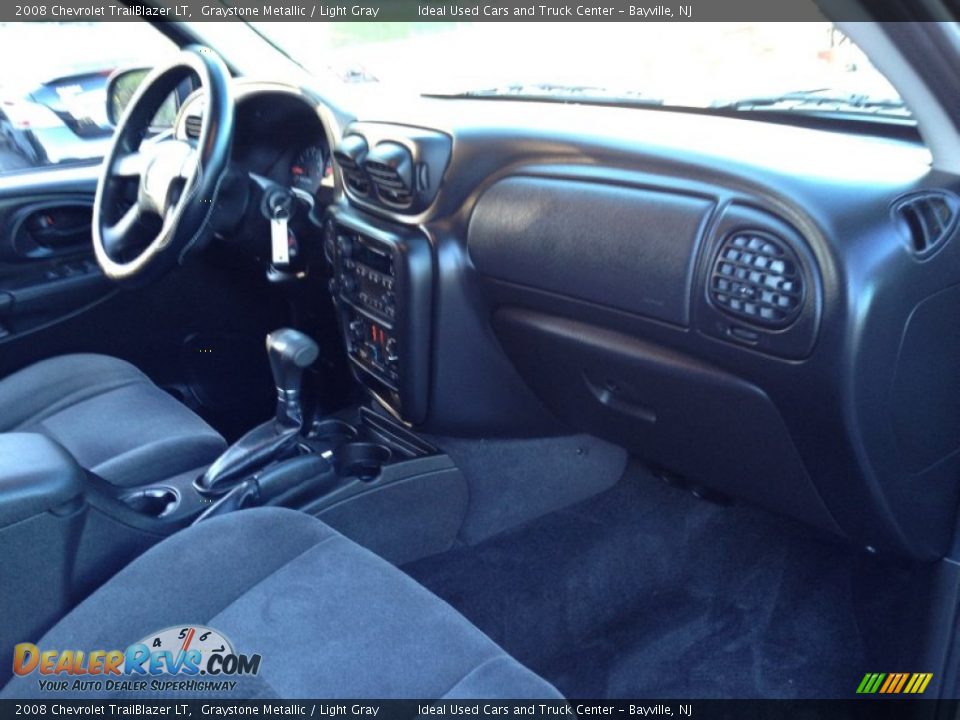 2008 Chevrolet TrailBlazer LT Graystone Metallic / Light Gray Photo #10