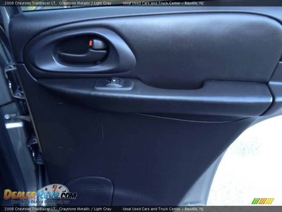 2008 Chevrolet TrailBlazer LT Graystone Metallic / Light Gray Photo #12