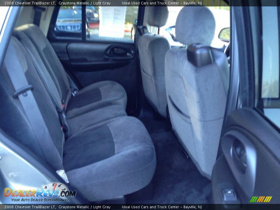 2008 Chevrolet TrailBlazer LT Graystone Metallic / Light Gray Photo #13