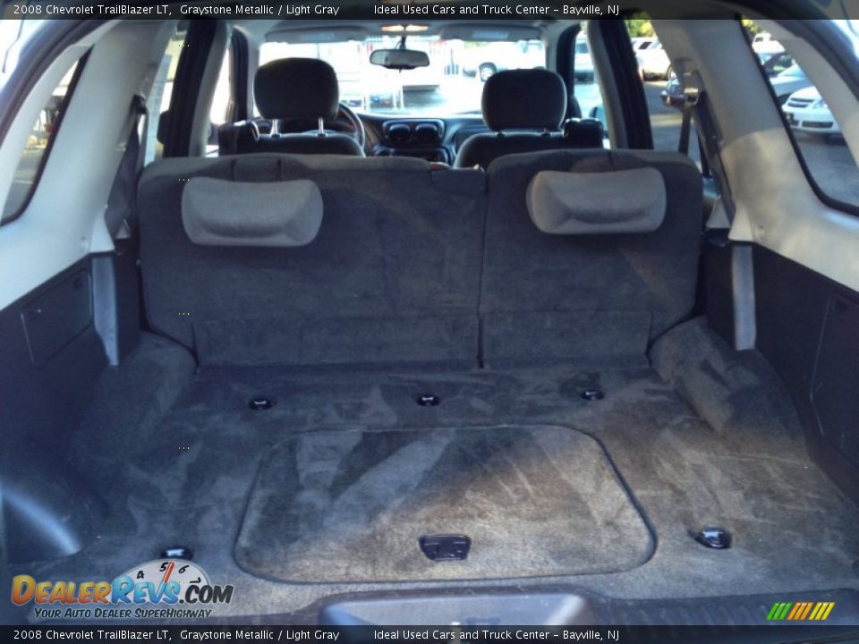 2008 Chevrolet TrailBlazer LT Graystone Metallic / Light Gray Photo #16