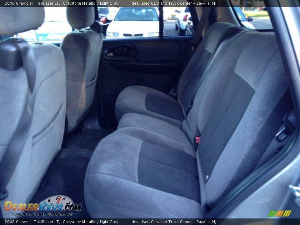 2008 Chevrolet TrailBlazer LT Graystone Metallic / Light Gray Photo #21