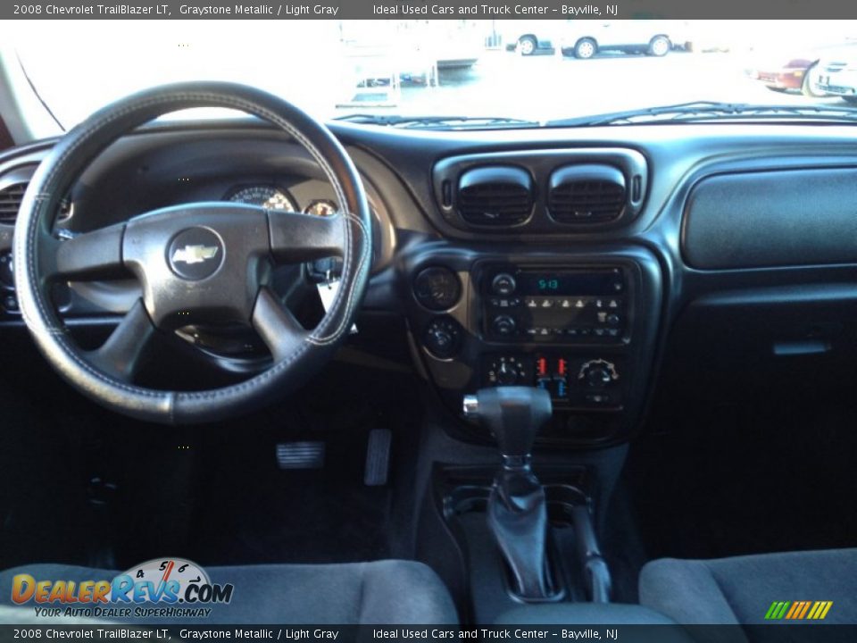 2008 Chevrolet TrailBlazer LT Graystone Metallic / Light Gray Photo #22