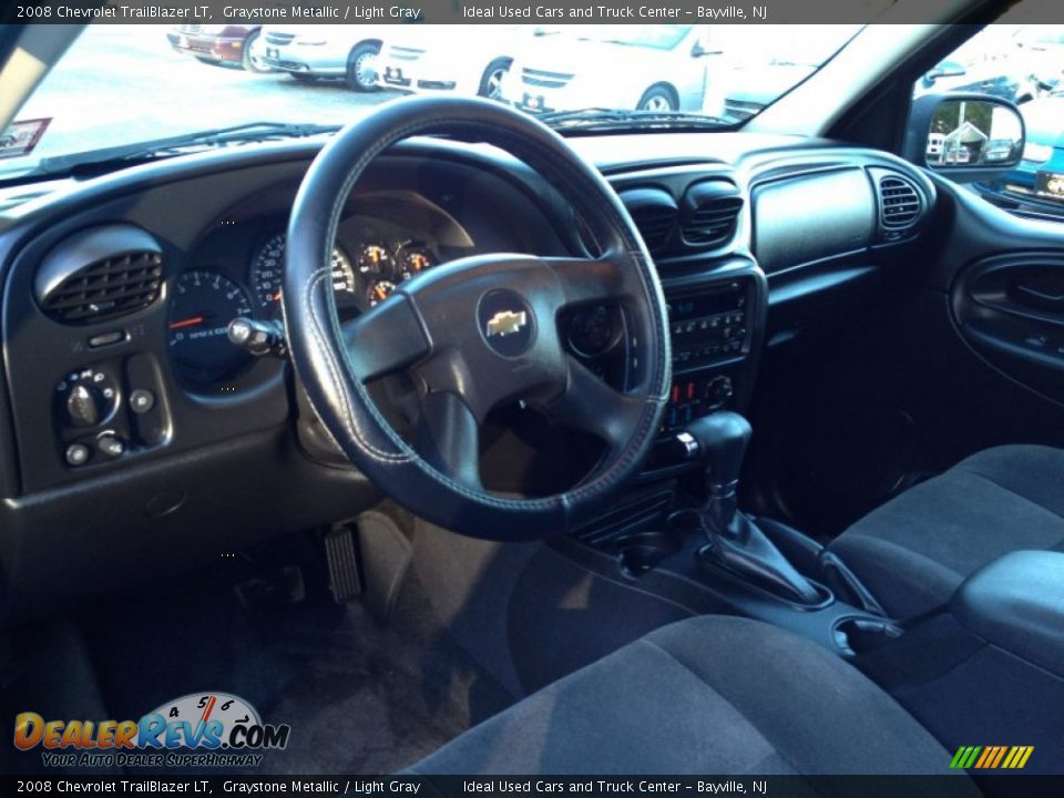 2008 Chevrolet TrailBlazer LT Graystone Metallic / Light Gray Photo #23