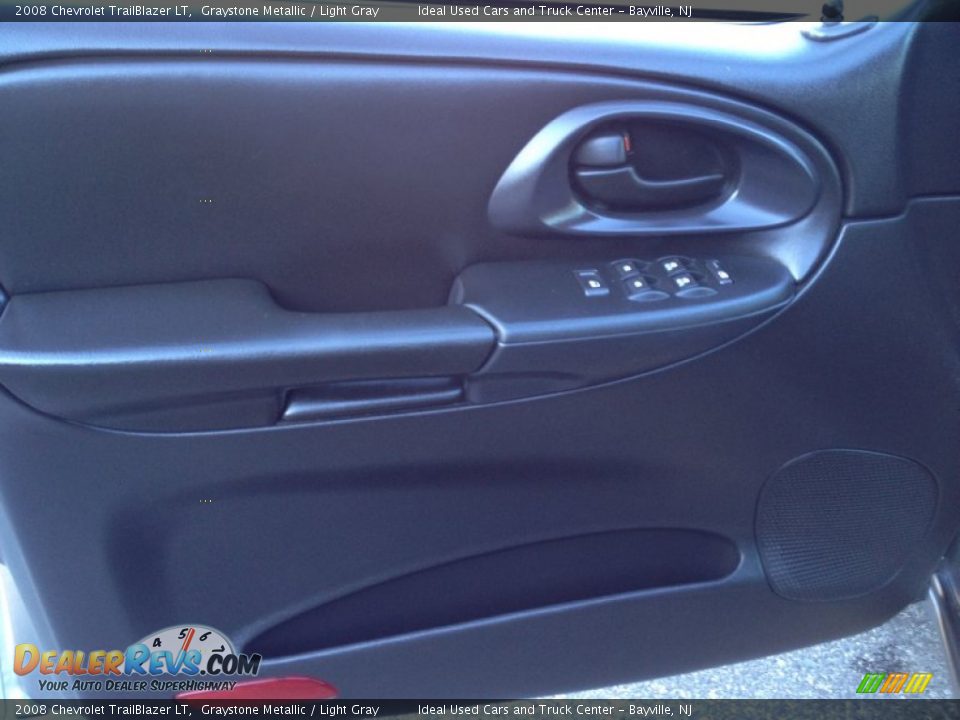 2008 Chevrolet TrailBlazer LT Graystone Metallic / Light Gray Photo #24