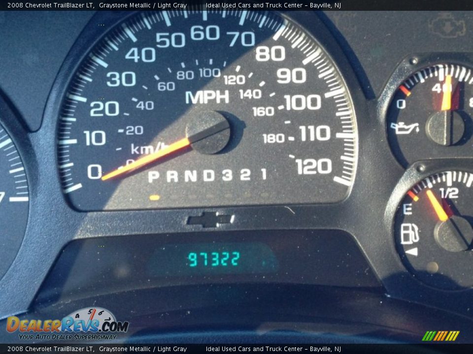 2008 Chevrolet TrailBlazer LT Graystone Metallic / Light Gray Photo #29