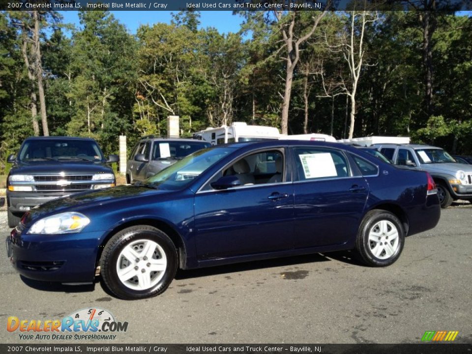 2007 Chevrolet Impala LS Imperial Blue Metallic / Gray Photo #5
