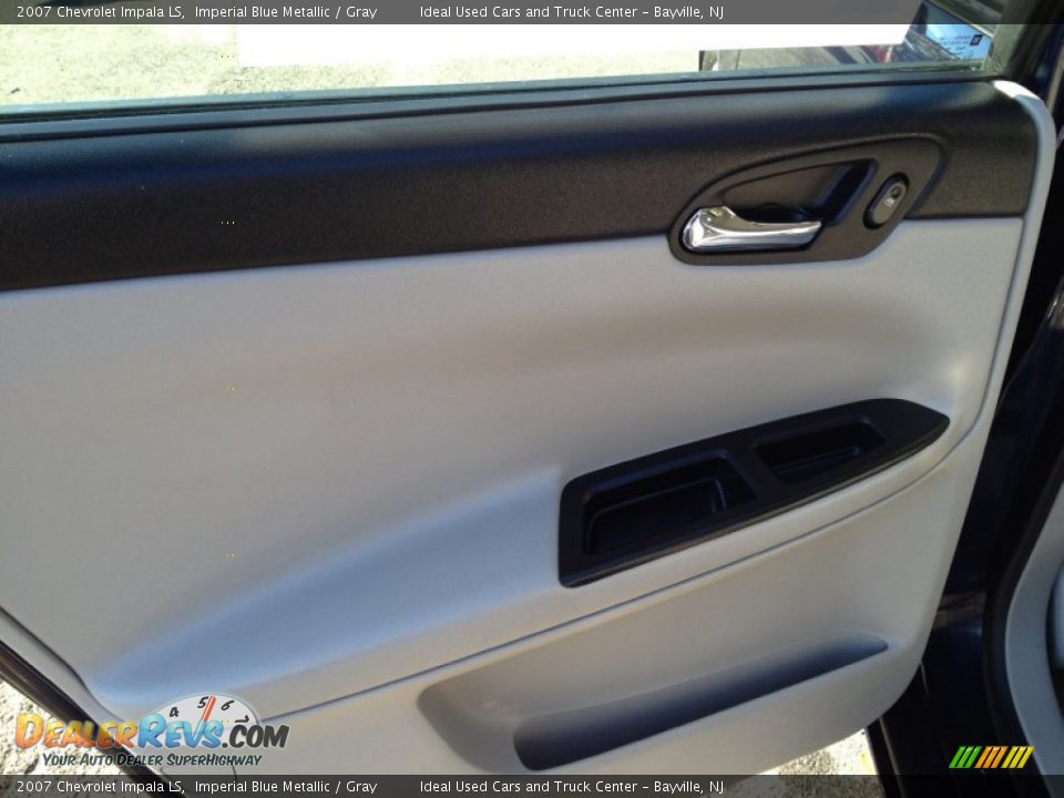 2007 Chevrolet Impala LS Imperial Blue Metallic / Gray Photo #9