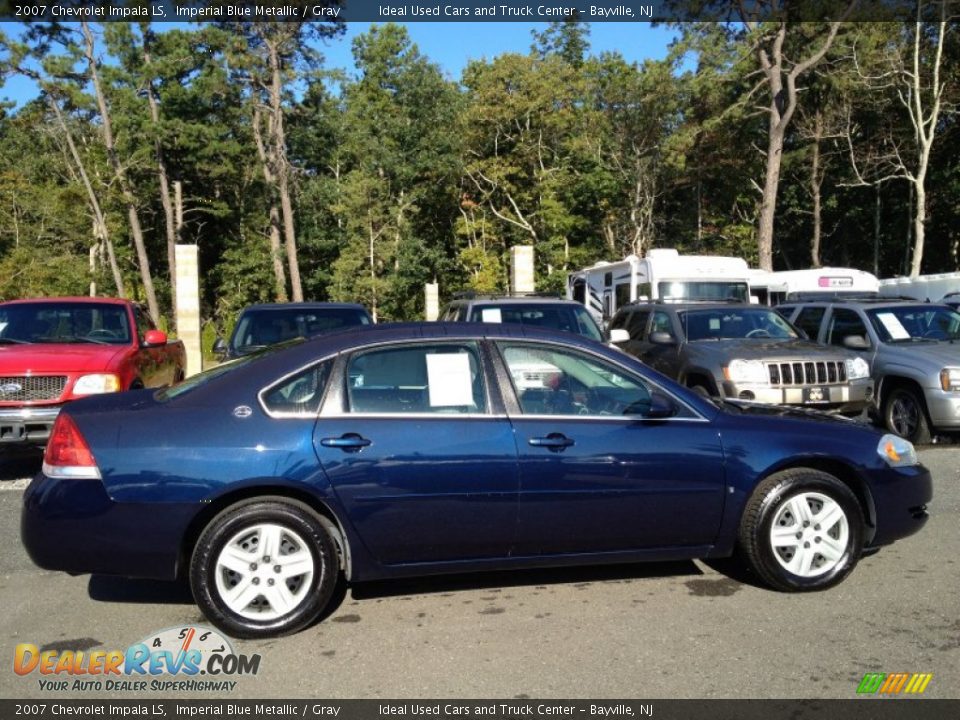 2007 Chevrolet Impala LS Imperial Blue Metallic / Gray Photo #21