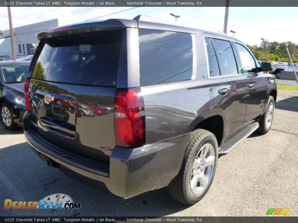 2015 Chevrolet Tahoe LT 4WD Tungsten Metallic / Jet Black Photo #4