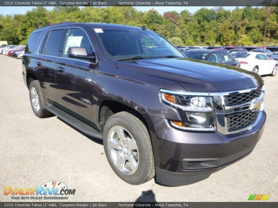 2015 Chevrolet Tahoe LT 4WD Tungsten Metallic / Jet Black Photo #5