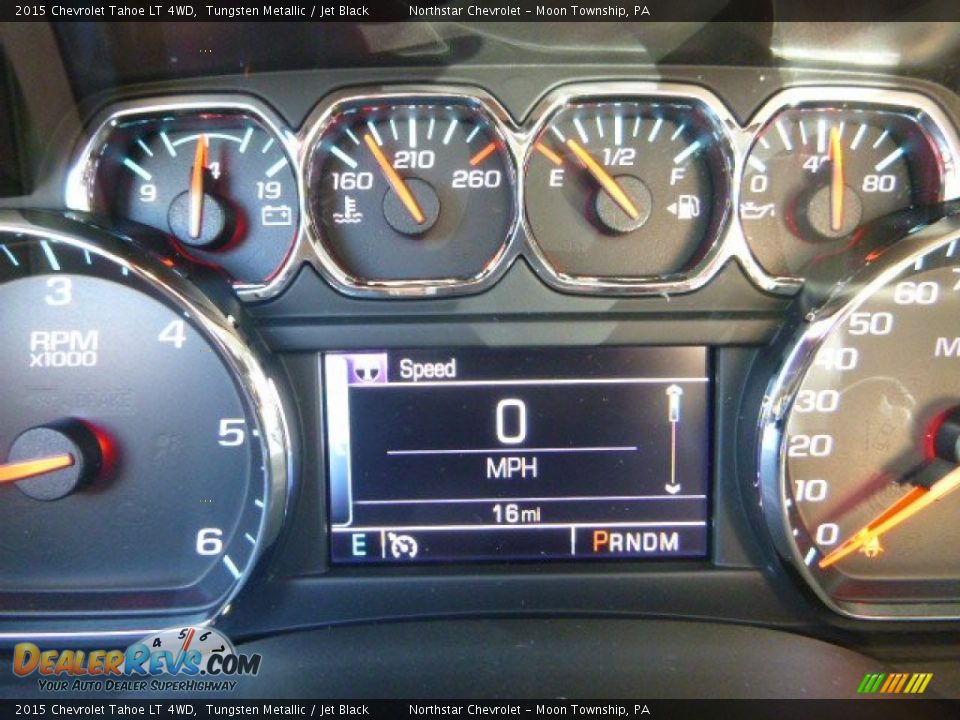 2015 Chevrolet Tahoe LT 4WD Tungsten Metallic / Jet Black Photo #19