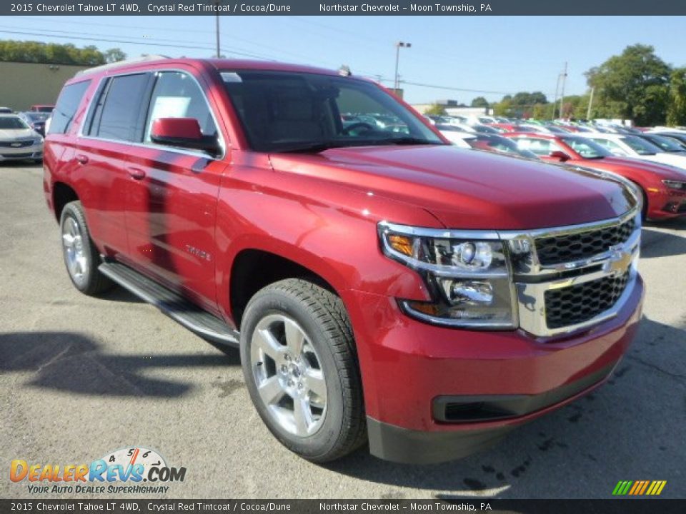 2015 Chevrolet Tahoe LT 4WD Crystal Red Tintcoat / Cocoa/Dune Photo #5