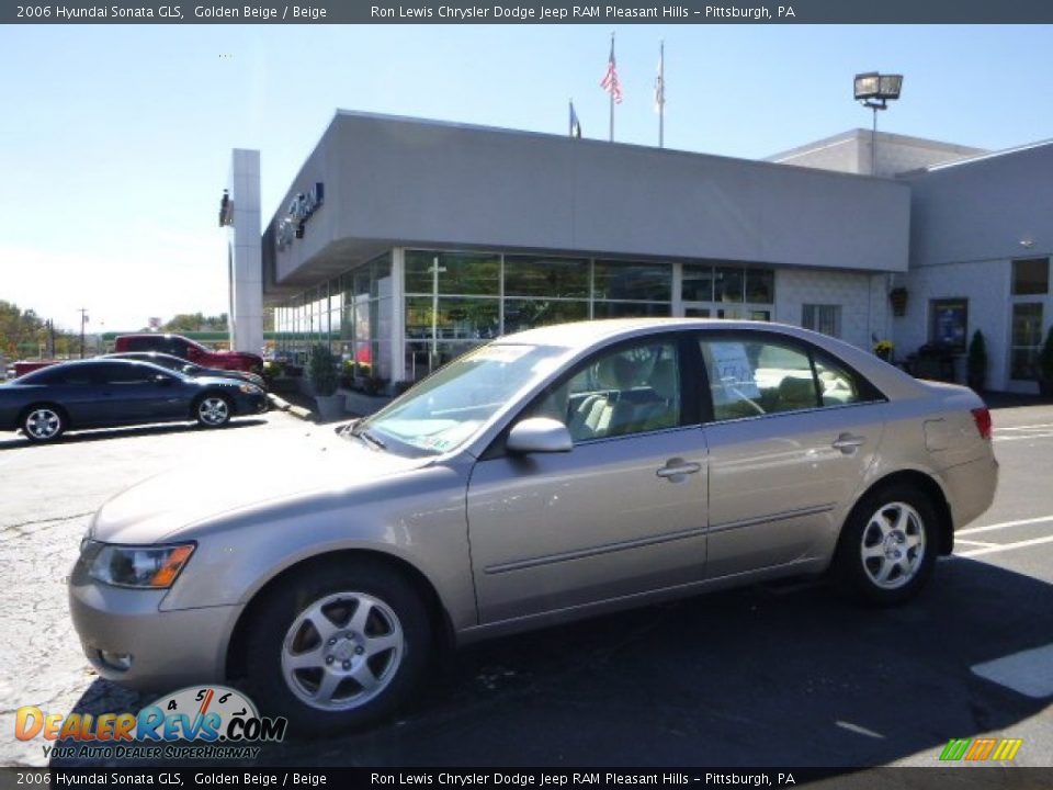 2006 Hyundai Sonata GLS Golden Beige / Beige Photo #1