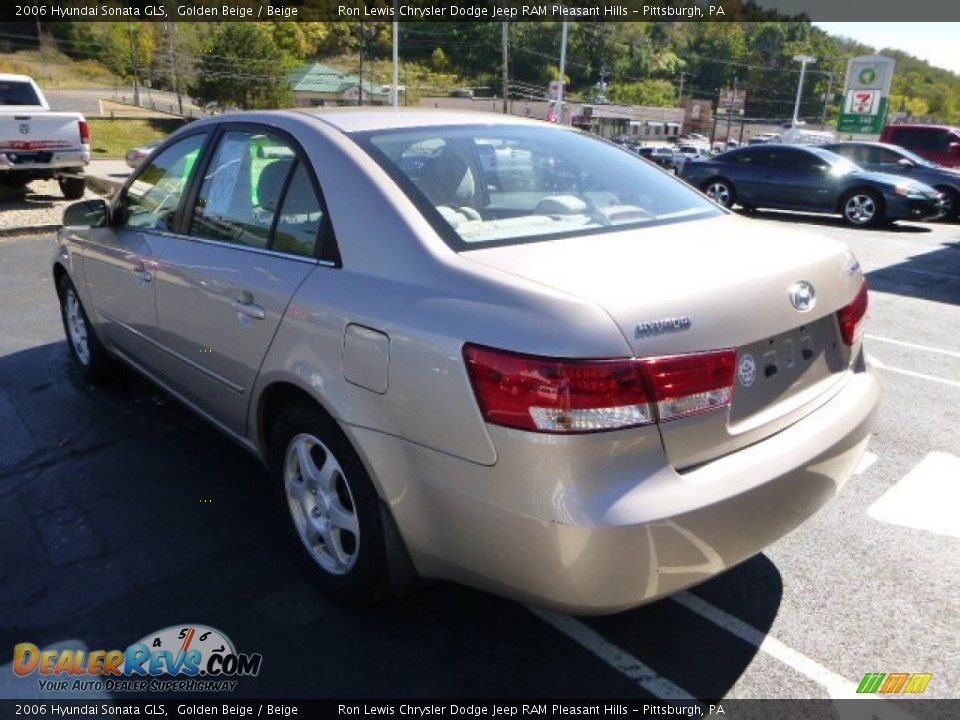 2006 Hyundai Sonata GLS Golden Beige / Beige Photo #3