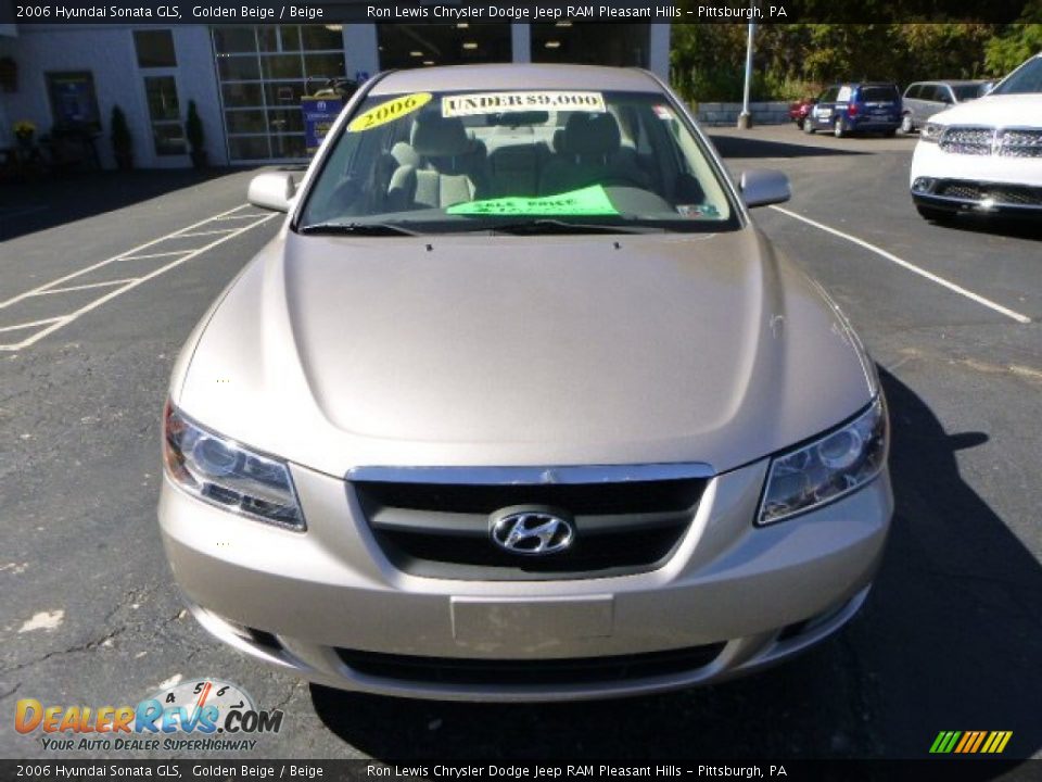 2006 Hyundai Sonata GLS Golden Beige / Beige Photo #8
