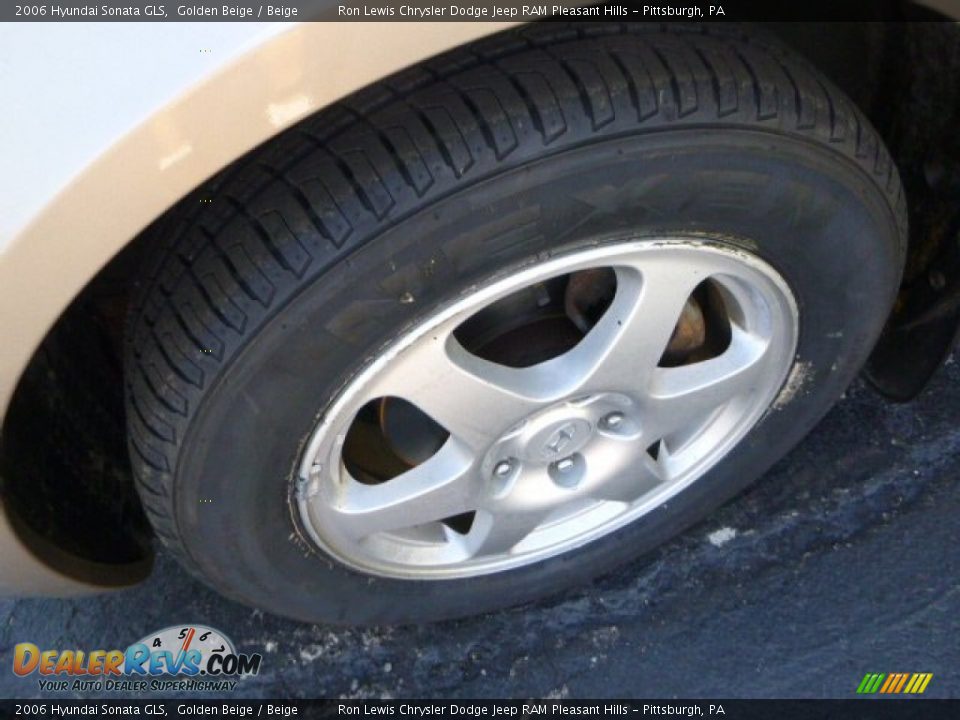 2006 Hyundai Sonata GLS Golden Beige / Beige Photo #9