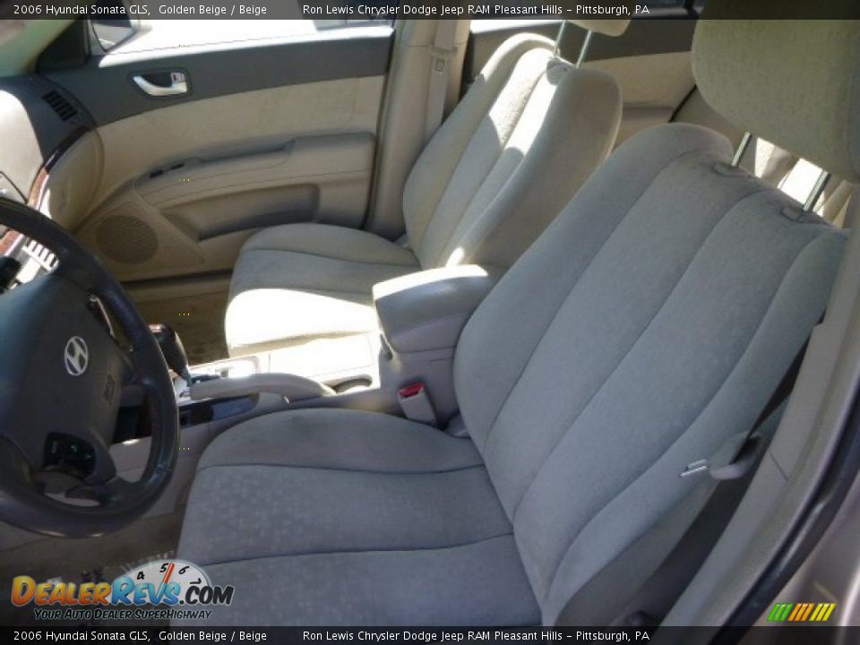 2006 Hyundai Sonata GLS Golden Beige / Beige Photo #10