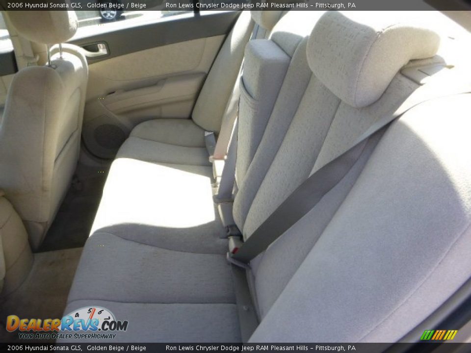 2006 Hyundai Sonata GLS Golden Beige / Beige Photo #11