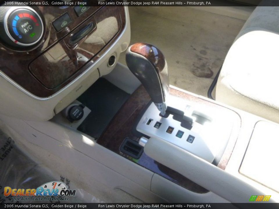 2006 Hyundai Sonata GLS Golden Beige / Beige Photo #16