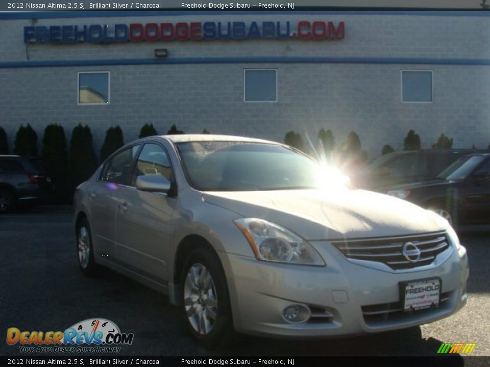 2012 Nissan Altima 2.5 S Brilliant Silver / Charcoal Photo #1
