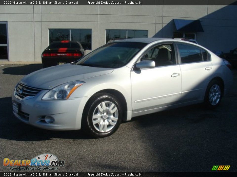 2012 Nissan Altima 2.5 S Brilliant Silver / Charcoal Photo #3