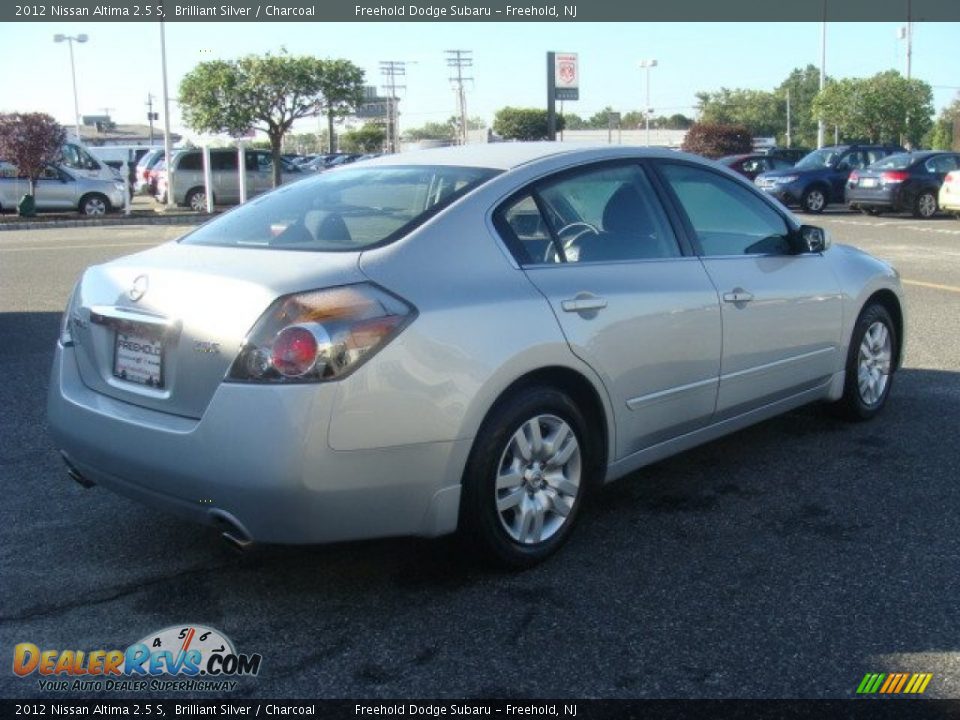 2012 Nissan Altima 2.5 S Brilliant Silver / Charcoal Photo #7
