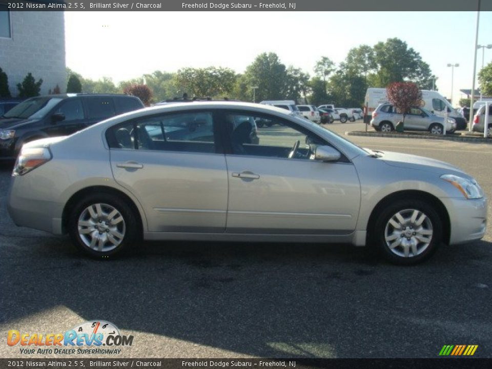 2012 Nissan Altima 2.5 S Brilliant Silver / Charcoal Photo #8