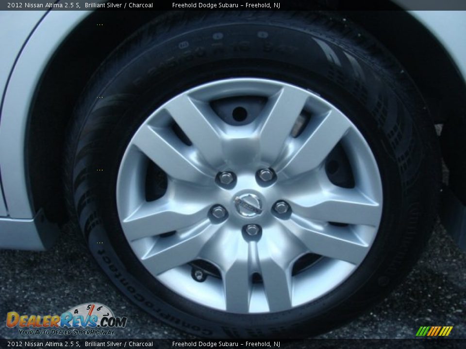 2012 Nissan Altima 2.5 S Brilliant Silver / Charcoal Photo #9